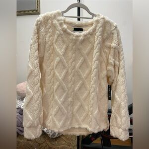 Alison Andrews Cozy Cream Sweater